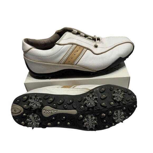 FootJoy Golf Shoes Women’s Size 7.5W White Lopro Collection FJ Athleisure Casual - Picture 1 of 10